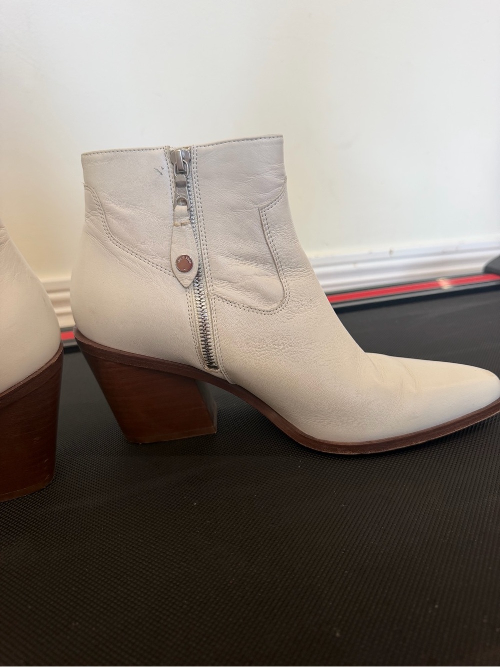 🤍 Rag & Bone Razor Leather Ankle Booties Size EU 39.5 🤍 - Picture 7 of 13